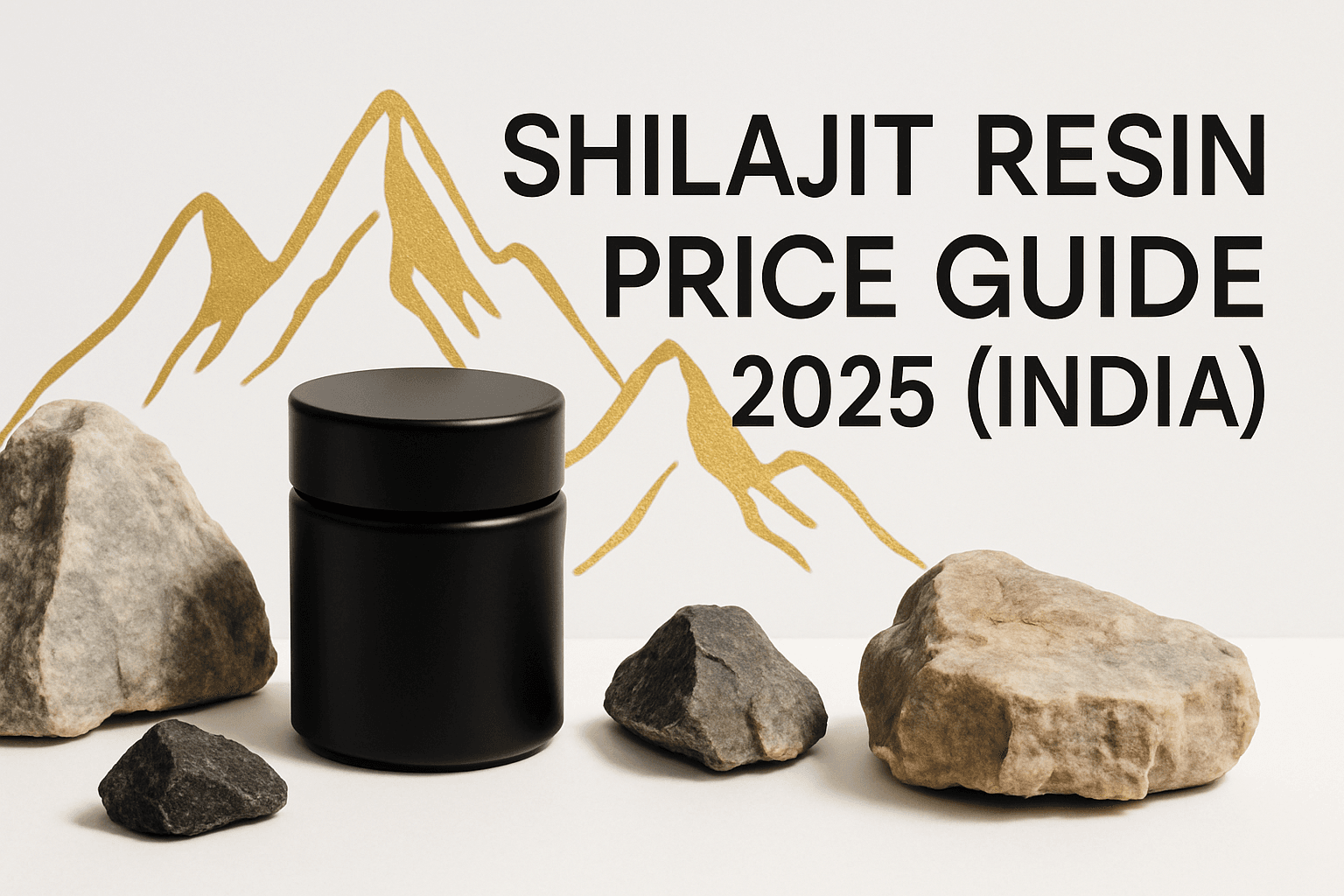 Shilajit Resin Price Guide in India 2025